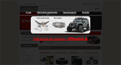 Desktop Screenshot of offroad4x4.sk